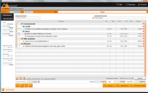 chiffrez vos devis avec tranches et sous tranches