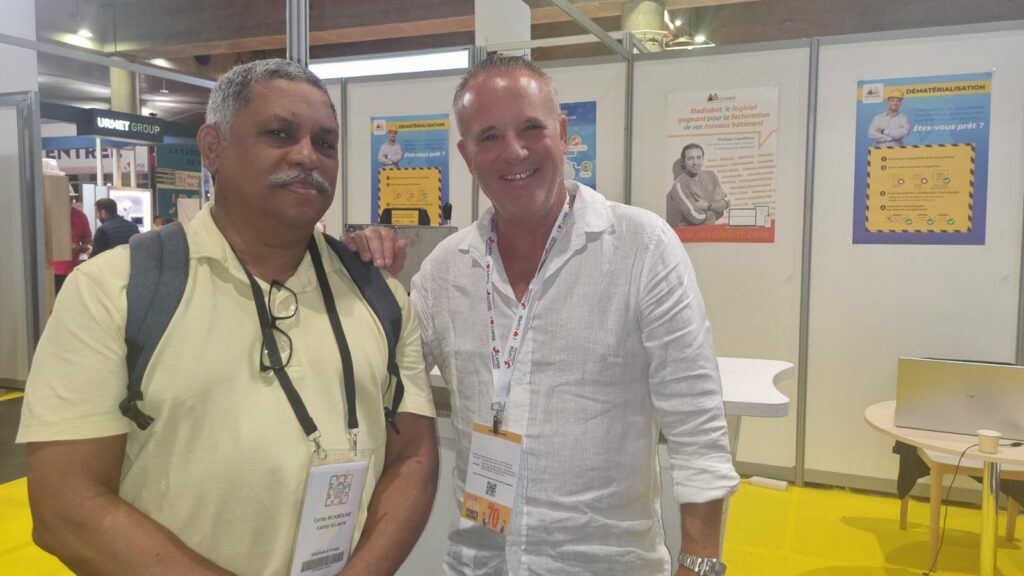 Avec le président de la Capeb Réunion