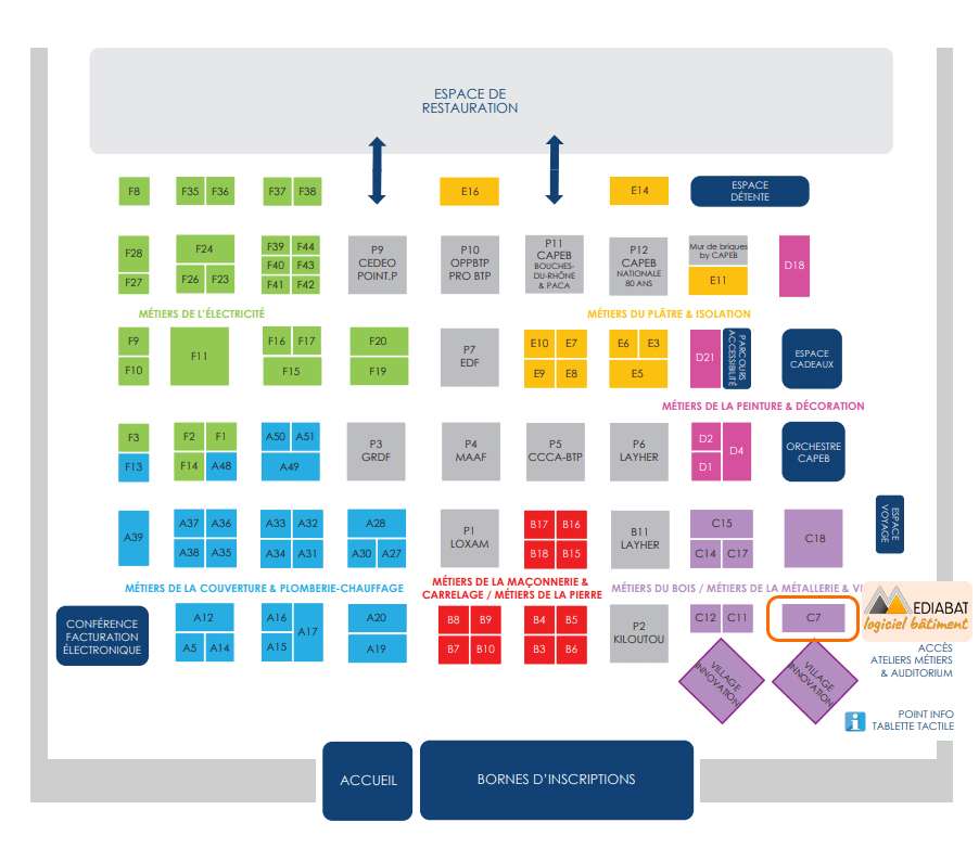 Plan localisation Mediabat RMB 2026