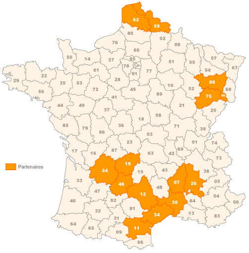 Départements CAPEB