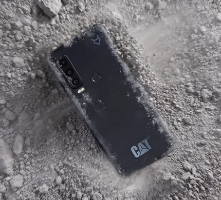 Téléphone de chantier caterpillar