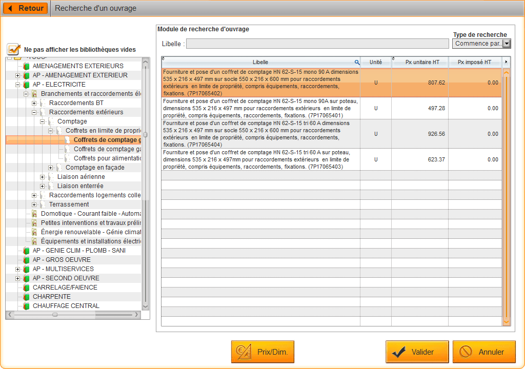 Logiciel devis factures pour électricité