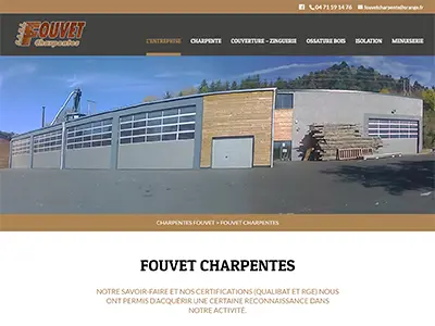 Site web artisan couvreur