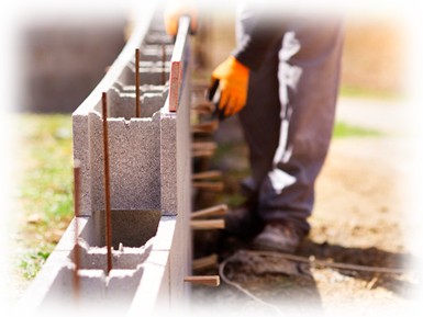 Maçon  sur chantier