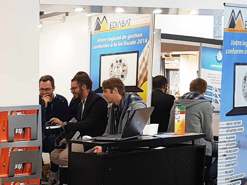 Médiabat à Batimat 2017