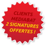 Mediabat signature electronique gratuite